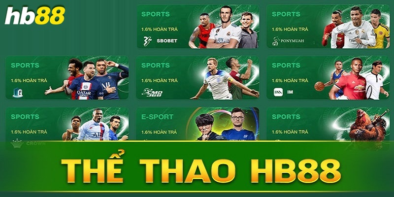 Thao tác đặt cược Thể thao HB88 siêu dễ dàng